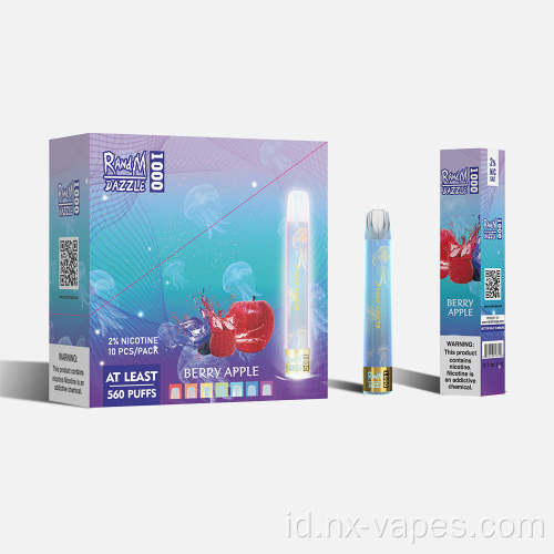 Grosir vape randm mempesona 1000 puffs
